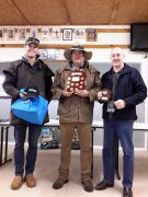 1. Presentation to Gary White on winning the 2016 SAYDA State Utility Championship at Melrose with his dog Broken River Becky 2